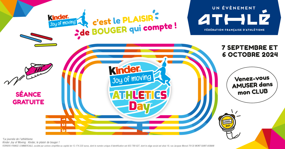 Kinder Joy of moving / Athletics Day