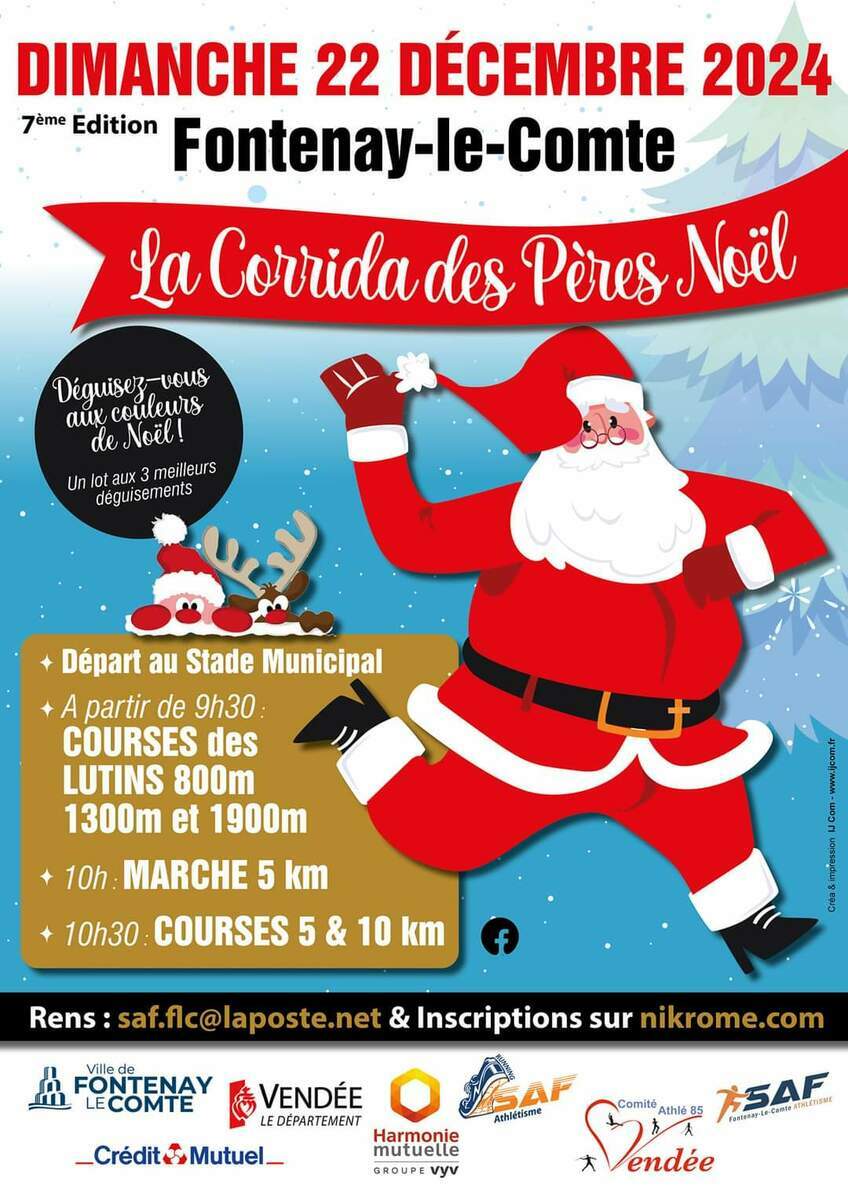 Corrida des pères Noël