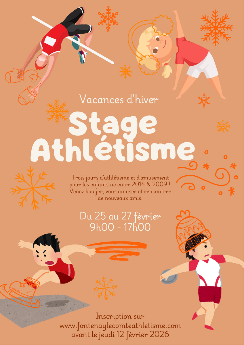 Stage février (enfants nés entre 2014 et 2009)