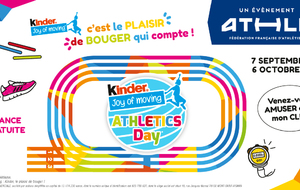 Kinder Joy of moving / Athletics Day