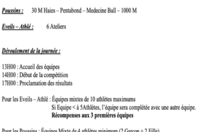 Compétition salle Luçon