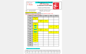 ½ Championnat de Vendée U18-U20