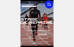 Stage de Reprise