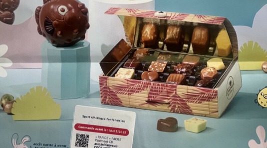 Vente de chocolats